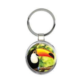 Gift Keychain : Toucan Nature Bird Brazil Costa Rica Tropical Animal Eco