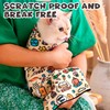 Cat Grooming Wrap, Self-Adherent Soft Cat Blanket to Wrap, Nail