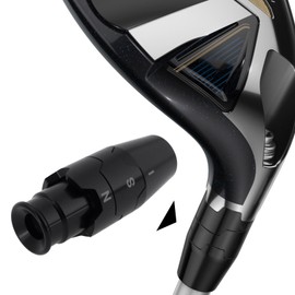 YINETTECH Right-Hand Grip Golf Shaft Connector Sleeve 0.335-inch Fairway Adapters Compatible with Callaway Compatible with Double Dash