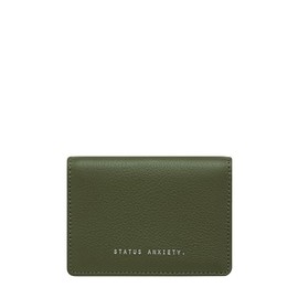 [Status Angthe] Easy DOES IT Wallet, Bifold Wallet, Coin Case, Card Case, Leather, Genuine Leather, Mini Wallet, Plenty of Coin Purse, Compact, Women's, Men's, Cowhide Leather, Khaki