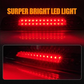 Cxdar Third 3rd Brake Light LED for 2003-2016 Ford Expedition, High Mount Rear Brake Lights Assembly for 03-16 Lincoln Navigator, Waterproof Center Cab Lamp Stop Light (RED)