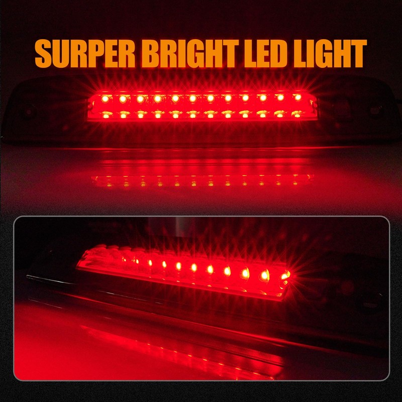 Cxdar Third 3rd Brake Light LED for 2003-2016 Ford Expedition,