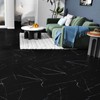WESTICK 20 PCS Black Marble Peel and Stick Floor Tile