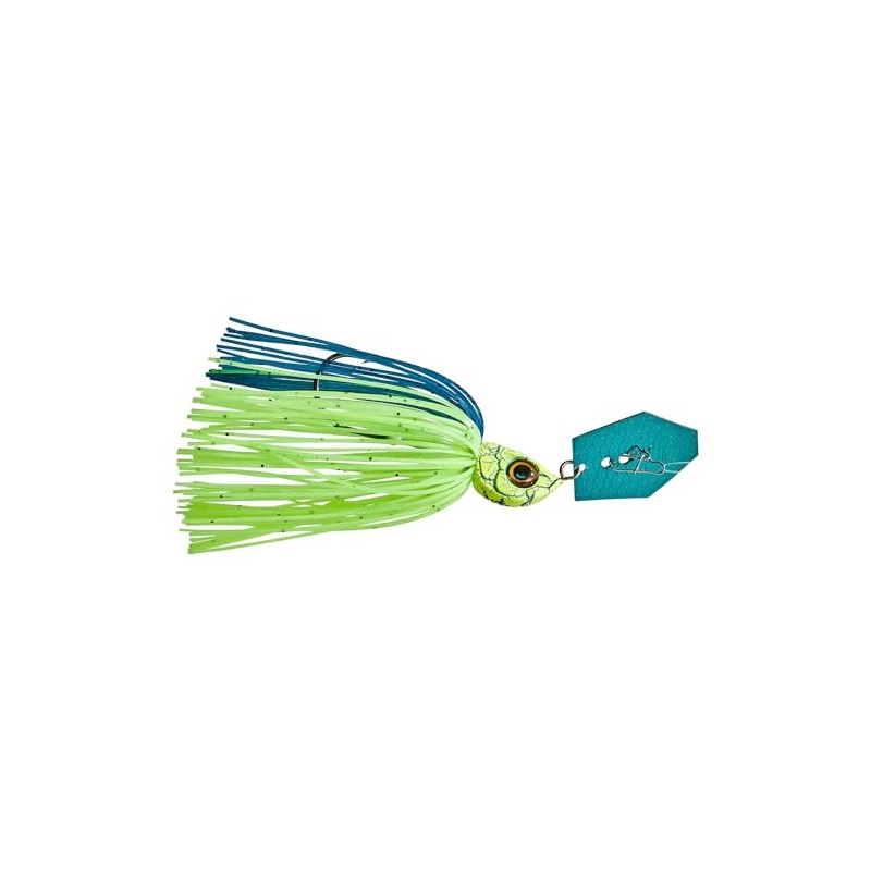 Illex Chatterbait Crazy Crusher - 25g - Blue Back Chartreuse