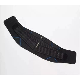 TOMMIE COPPER ADJUSTABLE COMPRESSION BACK BRACE Unisex Size L/XL  BLACK / BLUE