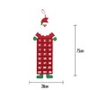 Large Felt Christmas Advent Calendar With Pockets Hanging Decoration (Choose