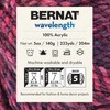 Bernat Wavelength Tanzanite Yarn - 3 Pack of 5oz/140g -