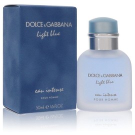 Dolce & Gabbana Light Blue Eau Intense by Dolce & Gabbana Eau De Parfum Spray 1.7 oz (Men)