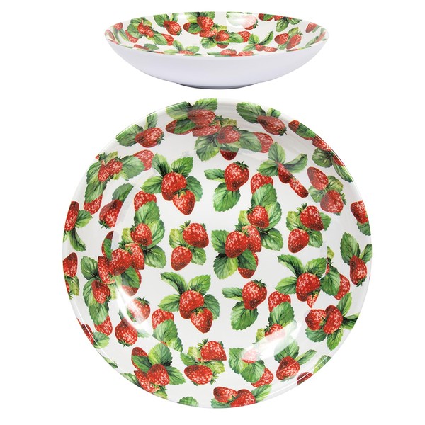 Lesser & Pavey Strawberry Field Food Bowl Dinnerware Patterned Serving
