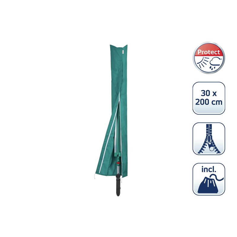 Leifheit Protective Cover for Rotary Dryers, Green, 30x200 cm