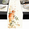 ANNA QUEEN Pumpkin Harvest Table Runner and Placemats Set of