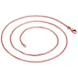 Nena 802038 Women's Necklace Rose Gold Plated 925 Sterling Silver – 4 rose-vergoldet