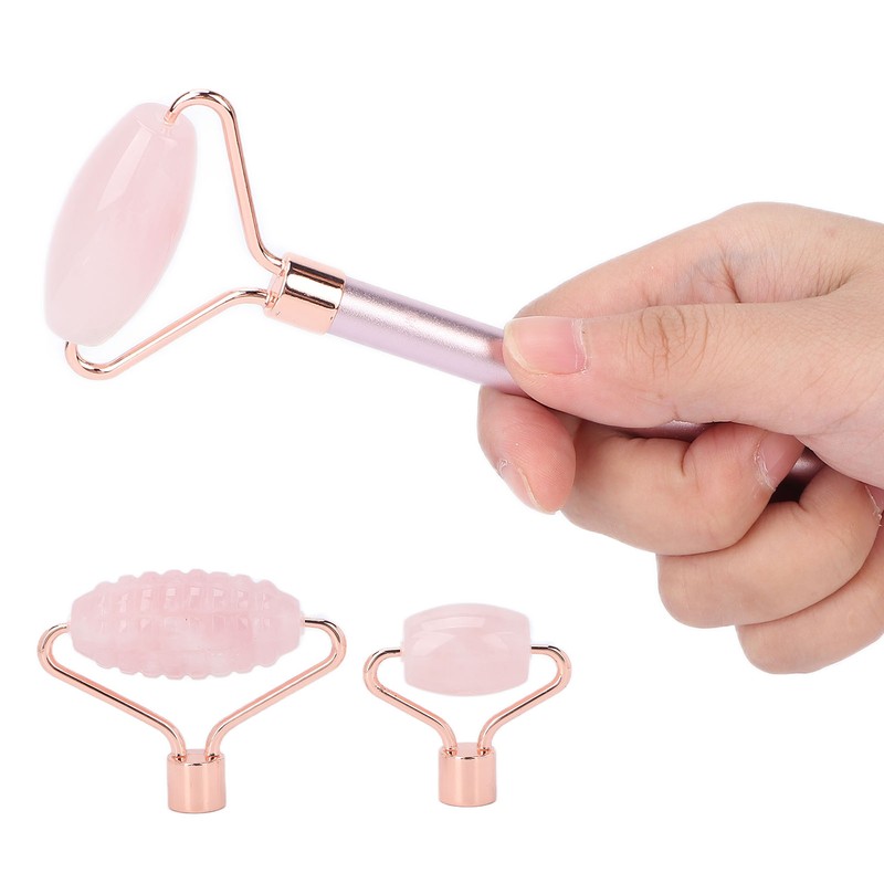 3 in 1 Gua Sha Facial Tool Set Face Jade