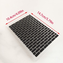 Christmas Plastic Embossing Folders (Brick Wall) Plastic Embossing Folder Template Dies for Card Making Scrapbooking Paper Craft Album Stamps DIY Decor,Gift for Crafters