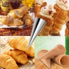 20 Pack Cream Horn Molds, Tinfol 5.5 Inch Baking Cones