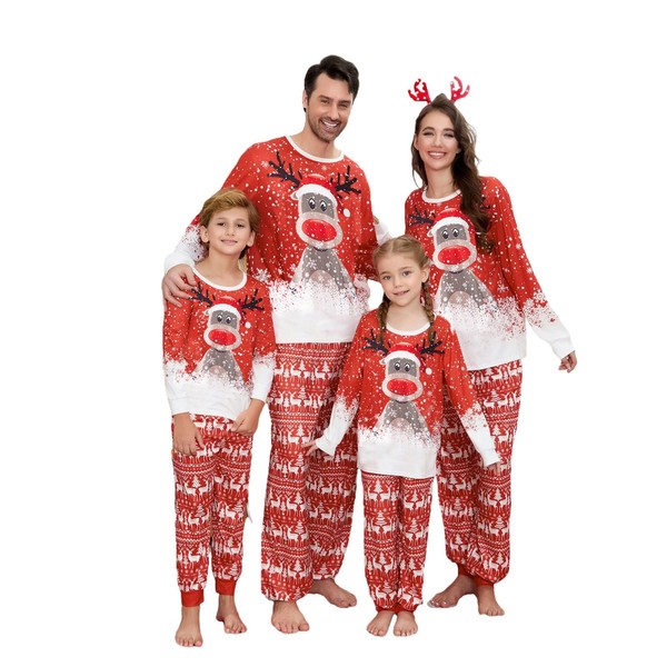 Urkutoba Matching Family Pajamas Sets Christmas Pajama Christmas Family Pajamas