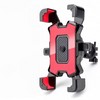 360° Adjustable Motorcycle & Bicycle Phone Mount – Anti-Slip Shockproof