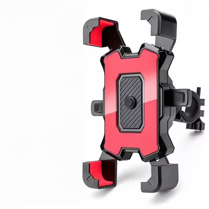 360° Adjustable Motorcycle & Bicycle Phone Mount – Anti-Slip Shockproof