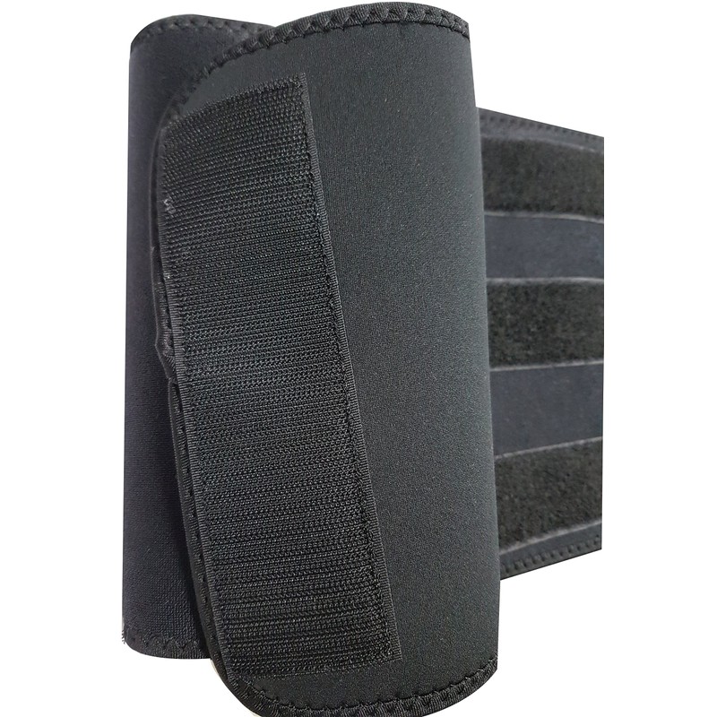 Sveltus Schwitzgürtel Unisex Erwachsene, schwarz
