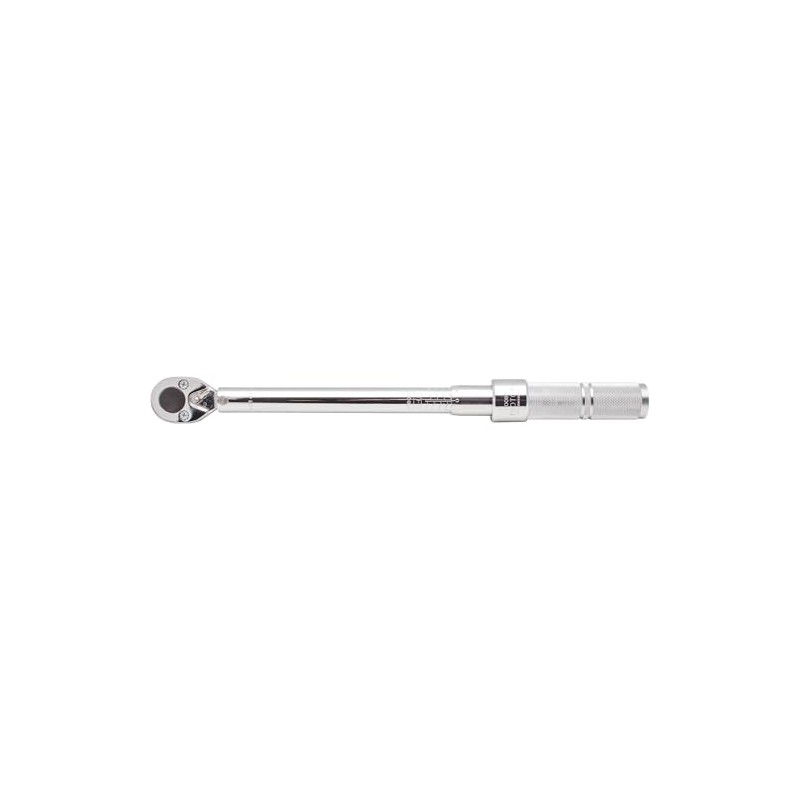 1/2" Drive Ratchet Head Micrometer Torque Wrench 16-80 ft-lb