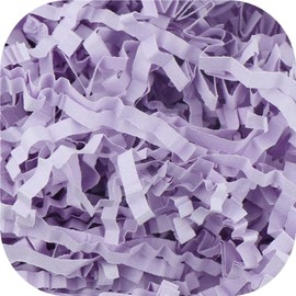 Crinkle Cut Paper Shred Filler Recyclable Gift Wrap Confetti Raffia Grass Shred Paper for Easter Baskets Filler Creative Eggs Decor（50g) (Purple)