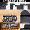 AUTOHJ [𝐔𝐩𝐠𝐫𝐚𝐝𝐞𝐝] 𝟔𝟓 𝐏𝐂𝐒 Tool Box Organizer Tray 𝟓 𝐒𝐢𝐳𝐞𝐬