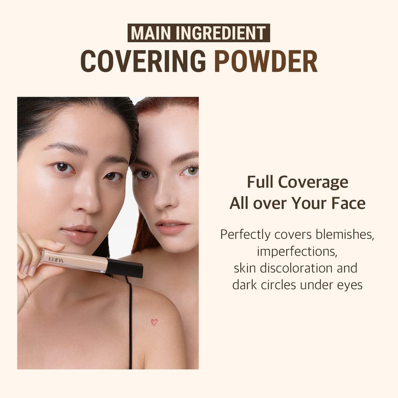 LUNA Long Lasting Chip Concealer Skin Cover 7.5g Korean Cosmetic