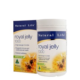 Natural Life Royal Jelly High Strength 1000mg Cap X 365