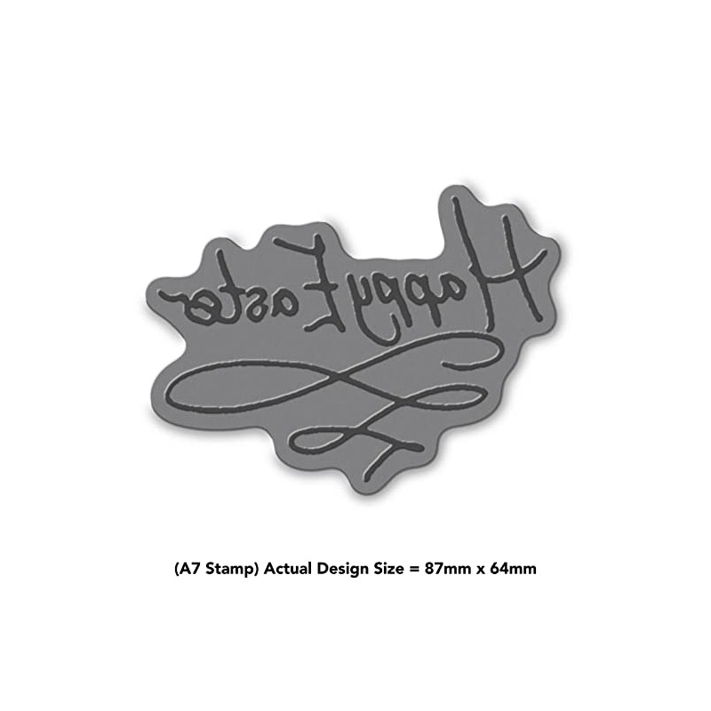 Azeeda A7 'Happy Easter' Unmounted Rubber Stamp (RS00045414)