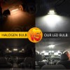 RIDROID 16PCS White Interior LED Lights Package kit For 2010-2021