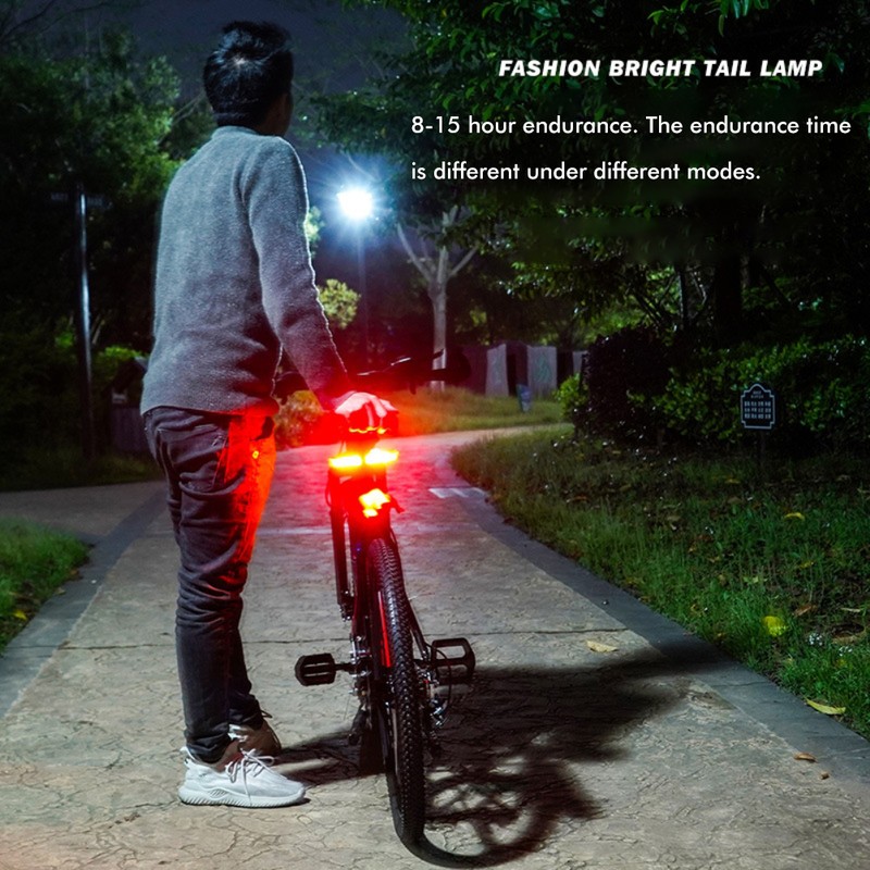 Bike Tail Light Rechargeable Waterproof Ultra Bright 20 LEDs Rear