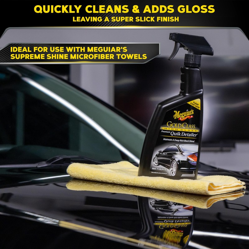 Meguiar's Gold Class High Gloss Premium Quik Detailer, High Lubricity