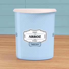 Tupperware Recipiente para Almacenar y Transportar Alimentos Decorado 3.1 L Azul