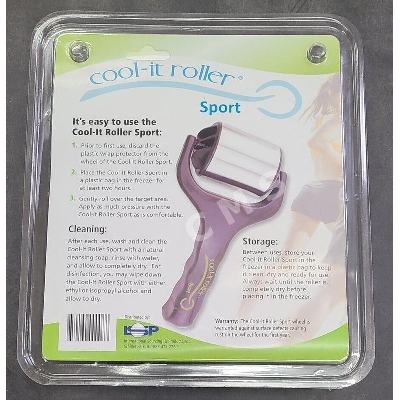 COOL-IT ROLLER Ice Cold Compression Massager Sport Pain Therapy Soother