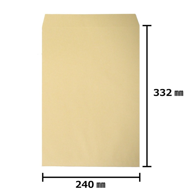 Kakukei KT-02S Clafouti Square Envelopes, No. 2, 20 Sheets
