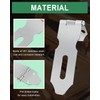 Yeepeo Pack of 8 Padlock Hasp 57 mm, Small Deadbolt