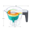 Recogwood 10 Pieces Measuring Jug Set, Stackable Measuring Cups and