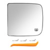 Heated Towing Convex Mirror Glass for 09-20 Ram 1500 2500