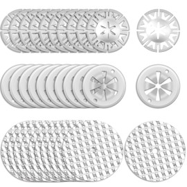 TPTGIAR 30 Pcs Heat Shield Repair Kit: 30mm Galvanized Steel Heat Shield Clips & 52mm Stainless Repair Sheets, Exhaust Repair Kit Compatible with VW and Most Cars N90335004