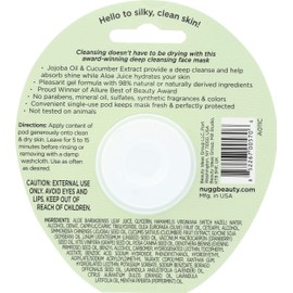 Nugg, Face Mask Deep Cleansing, 0.33 Fl Oz