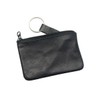 Leather Key Case 310, Soft touch cowhide leather black