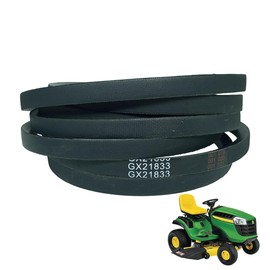 John Deere GX21833 Lawn Mower Deck Belt, Suitable for John Deere D140 L130 L120 LA145 D160 E140 LA130 E170 D155 S170 E160 S140 Z255, 48-inch Deck Compatible with Toro TimeCutter 119-8820