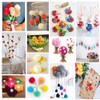 Pompom Maker, 4 Sizes Pom pom Makers for Fluff Ball