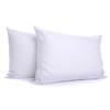 Martex Twin Pack Pillow, King, White