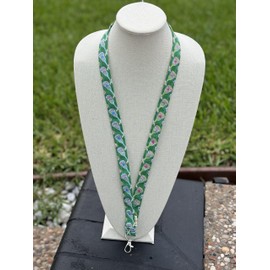 Lacrosse Team Keychain Lanyard Badge ID Holder