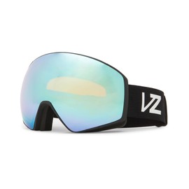 VonZipper Jetpack Snow Sport Goggle - Black Satin Frame | Wildlife Stellar Chrome Lens