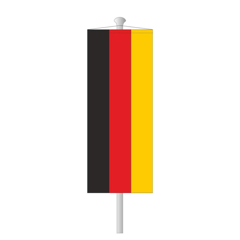 Germany Banner Flag 120 x 300 cm - for Flagpole,
