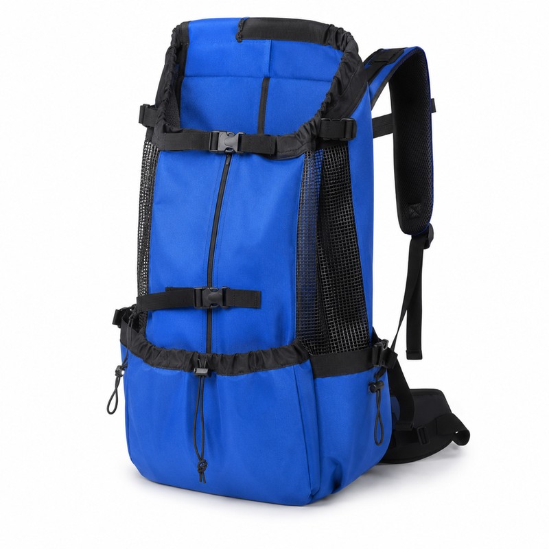 Large Dog Carrier Backpack for Travel - Breathable Hands-Free Pet