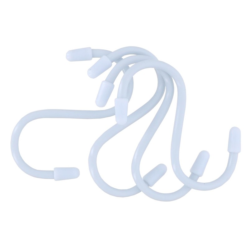 Takagi Color S Hook Mini, White, 4-Piece, 2.75 in (70