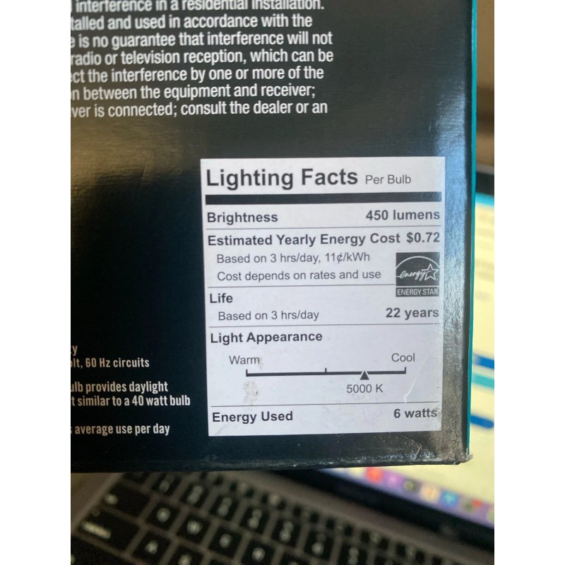 EcoSmart 2 box EcoSmart 40-Watt Equivalent A19 ENERGY STAR and